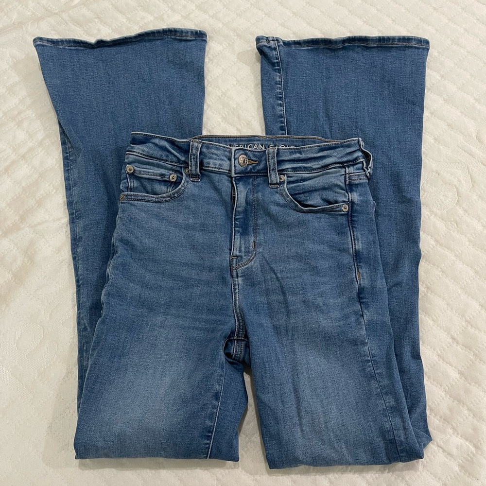 Size 4 Flare American eagle jeans